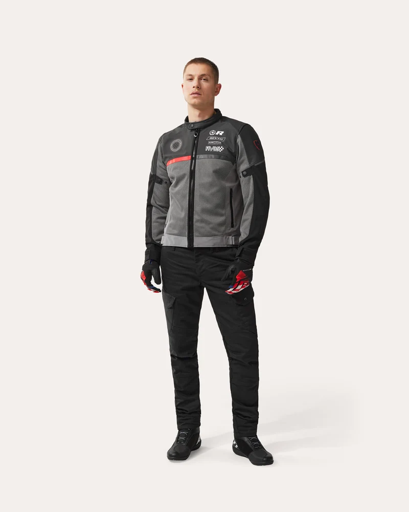 Jacket Swiftblade | Black-Red