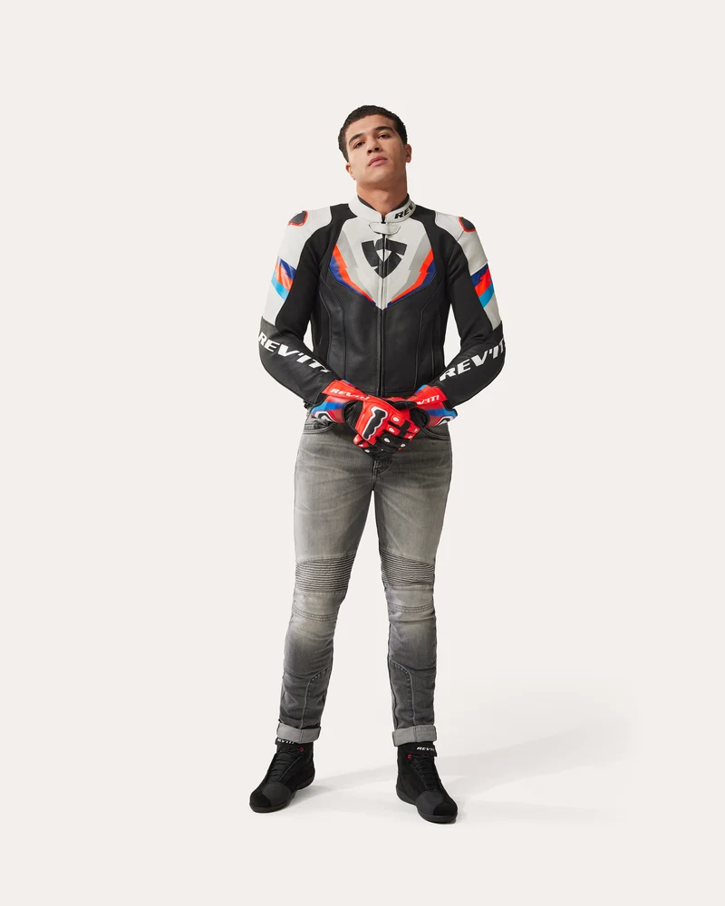 Jacket Quantum 3 | Black-Neon Red