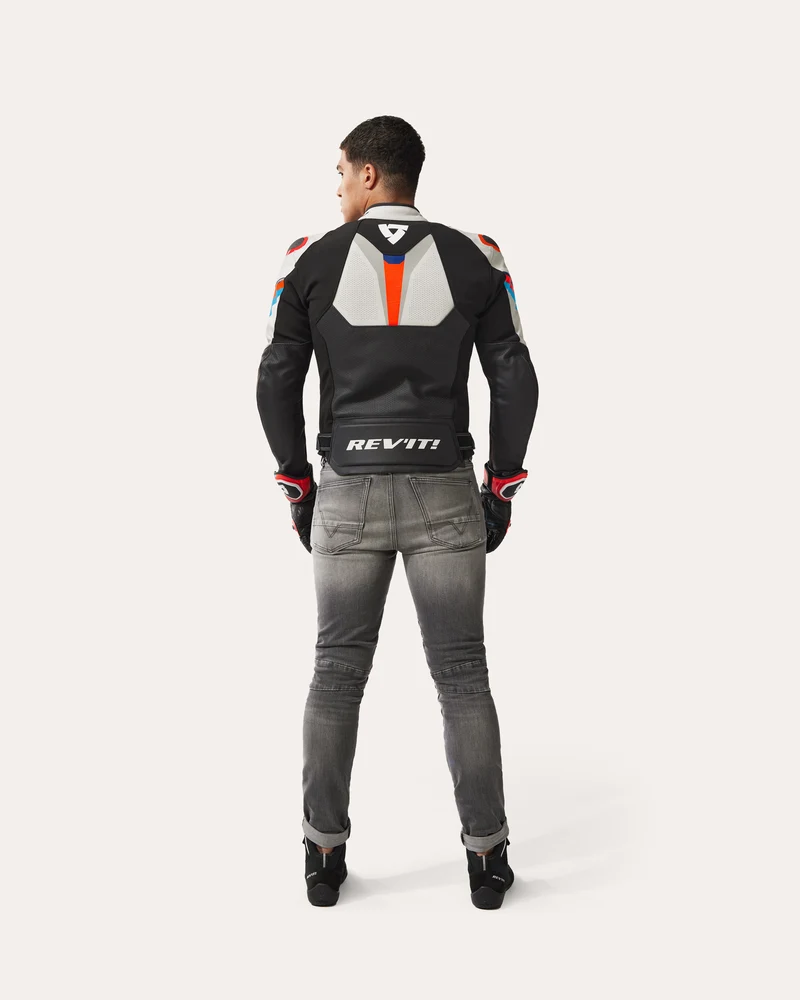 Jacket Quantum 3 | Black-Neon Red