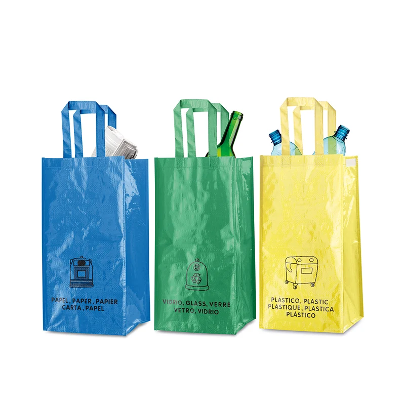 Ensemble de 3 sacs avec poignées renforcées LOPACK