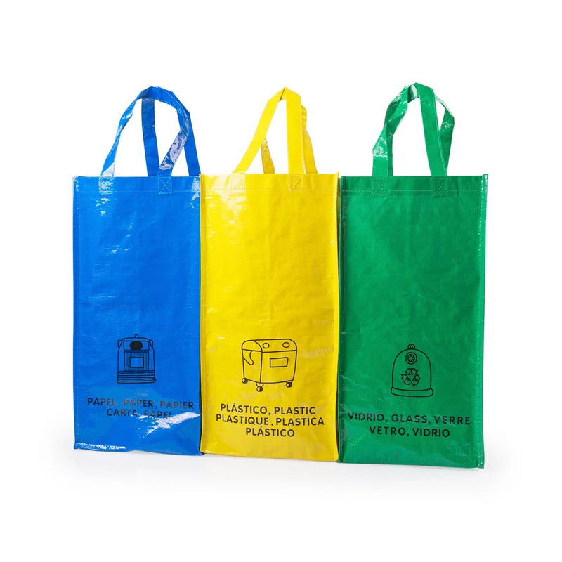 Ensemble de 3 sacs avec poignées renforcées LOPACK