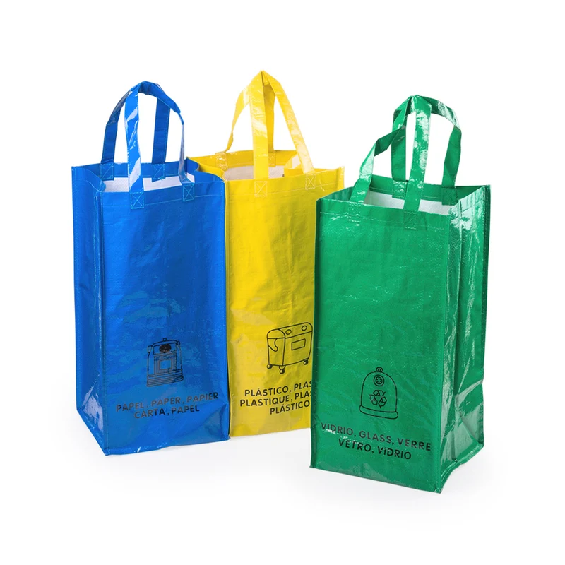 Ensemble de 3 sacs avec poignées renforcées LOPACK