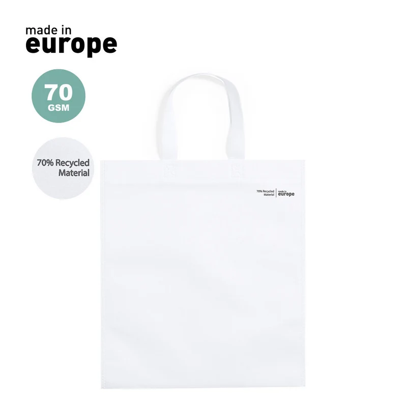 Sac recyclé de 70g/m2 finition thermo scellage SUNTEK