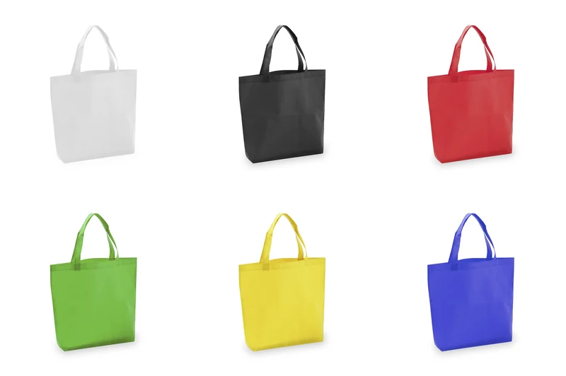 Sac intissé 80g/m2 anses moyennes renforcées de 45 cm SHOPPER