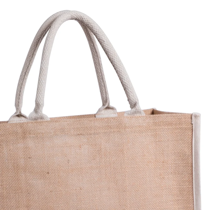 Sac en toile avec anses courtes SOLUX
