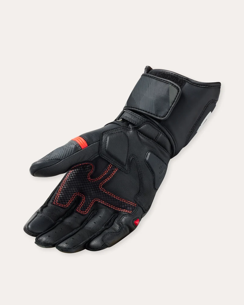 Gloves League 2 | Black-Neon Red