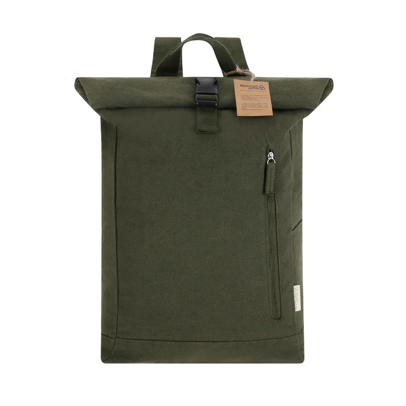 Sac à dos en toile recyclée 390 g/m2 ANTRIM