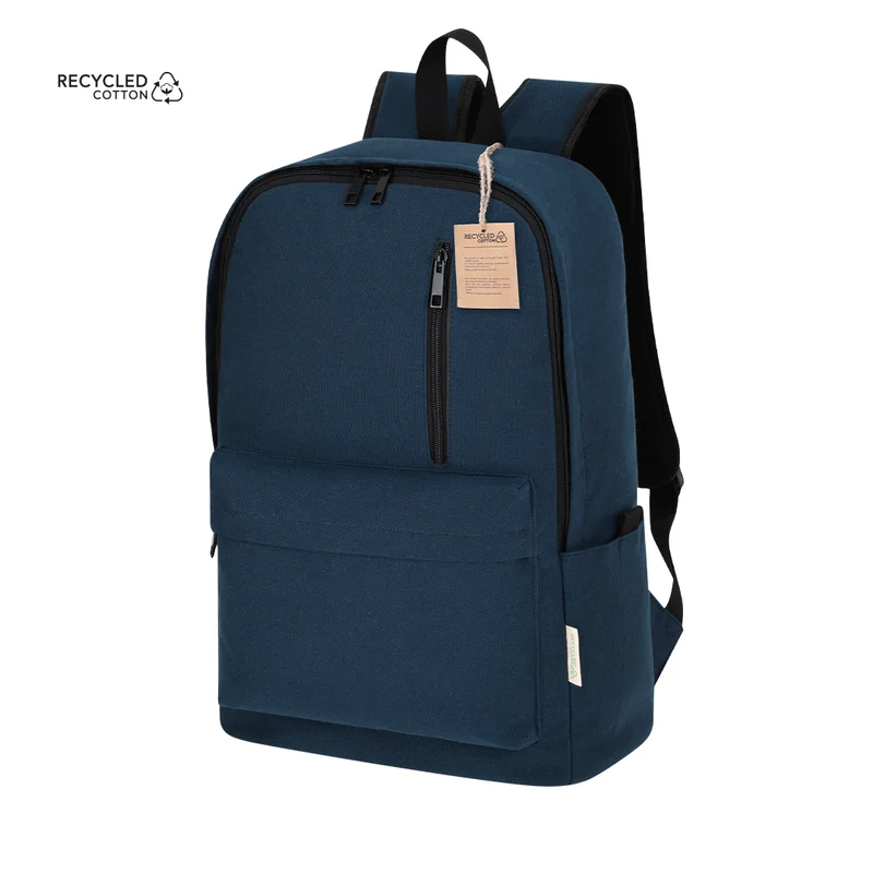 Rucksack fabriqué principalement en doux Coton Recyclé STALION