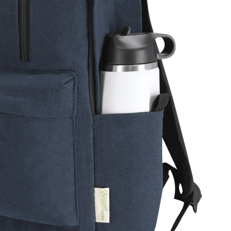 Rucksack fabriqué principalement en doux Coton Recyclé STALION