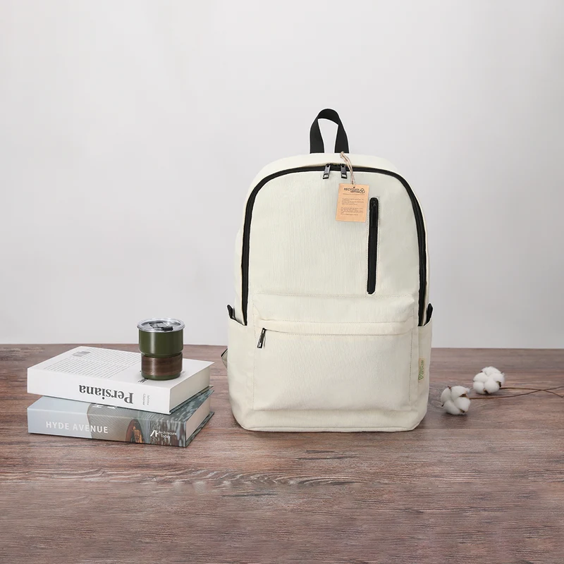 Rucksack fabriqué principalement en doux Coton Recyclé STALION