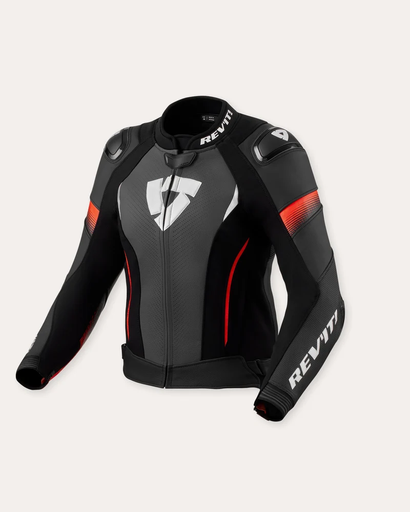 Jacket Xena 4 Pro Ladies | Black-Neon Red