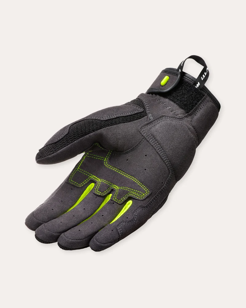 Gloves Volcano | Black-Neon Yellow
