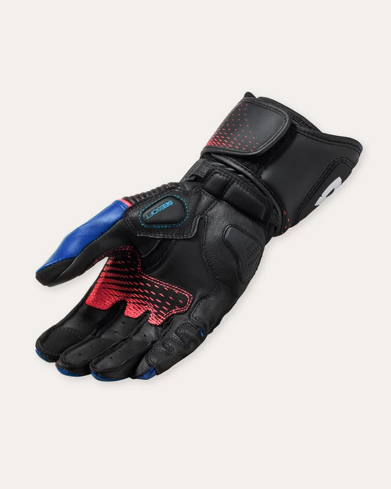 Gloves Xena 4 Ladies | Black-Blue