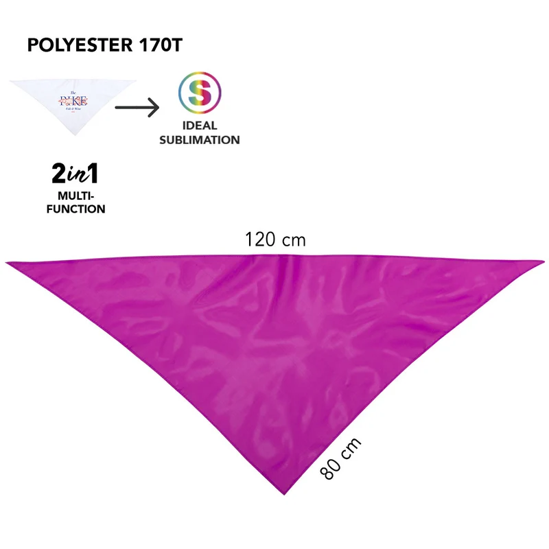 Foulard en polyester KOZMA