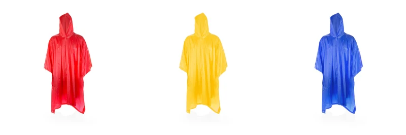 Poncho en PVC avec fermeture à lacet MONTELLO