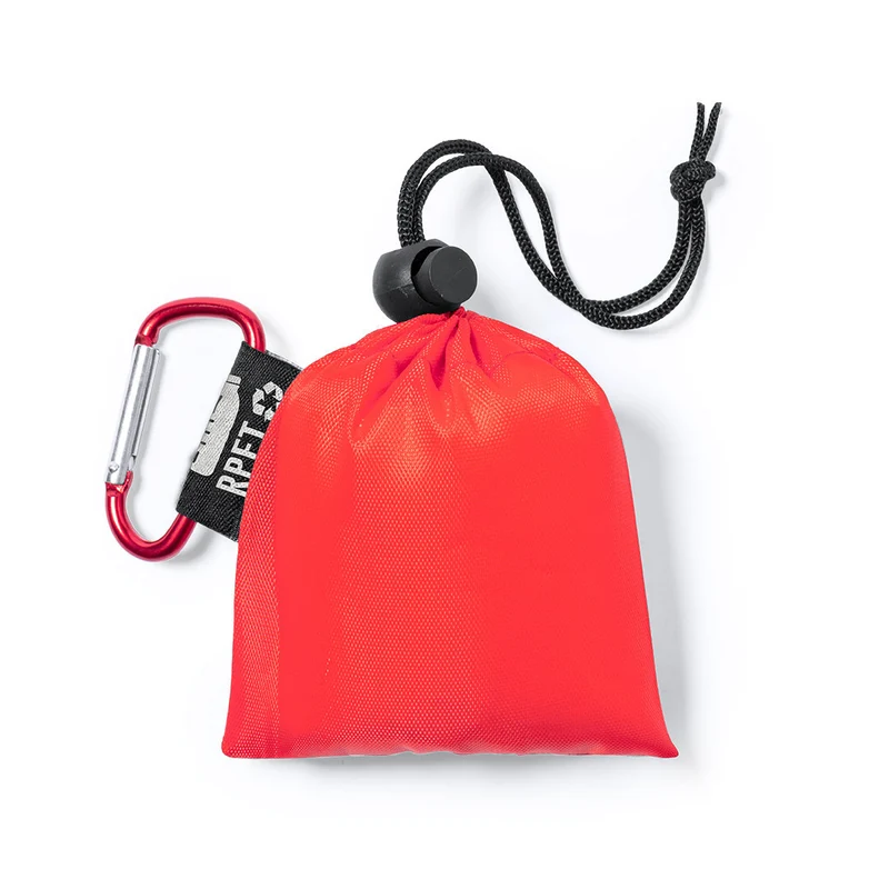 Poncho pour adulte en LDPE, 102x127cm, étui polyester rpet BRINEK