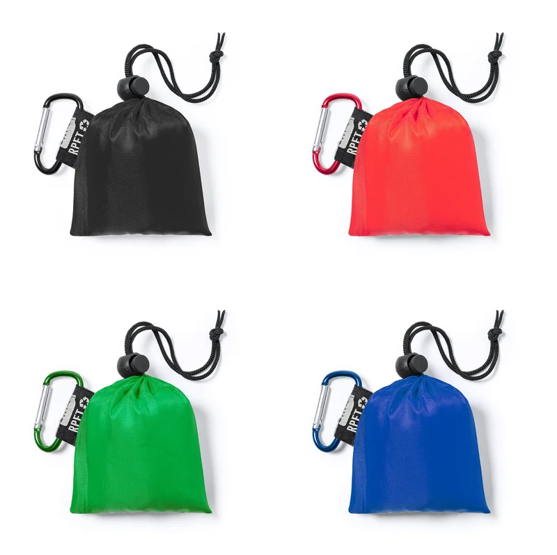 Poncho pour adulte en LDPE, 102x127cm, étui polyester rpet BRINEK