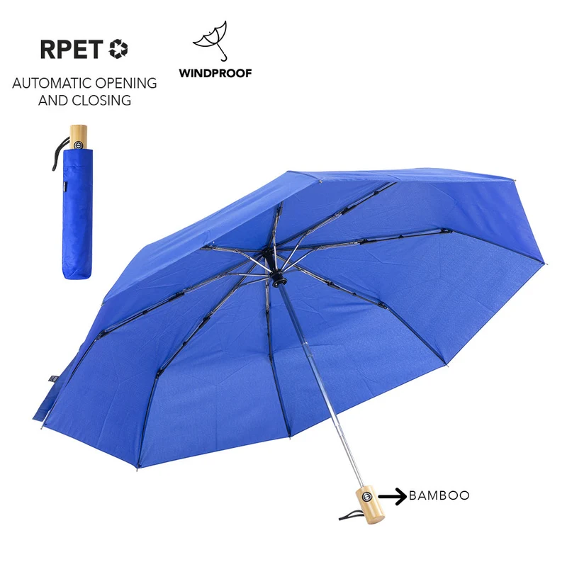 Parapluie pliant de la ligne nature de 103cm de diamètre KEITTY
