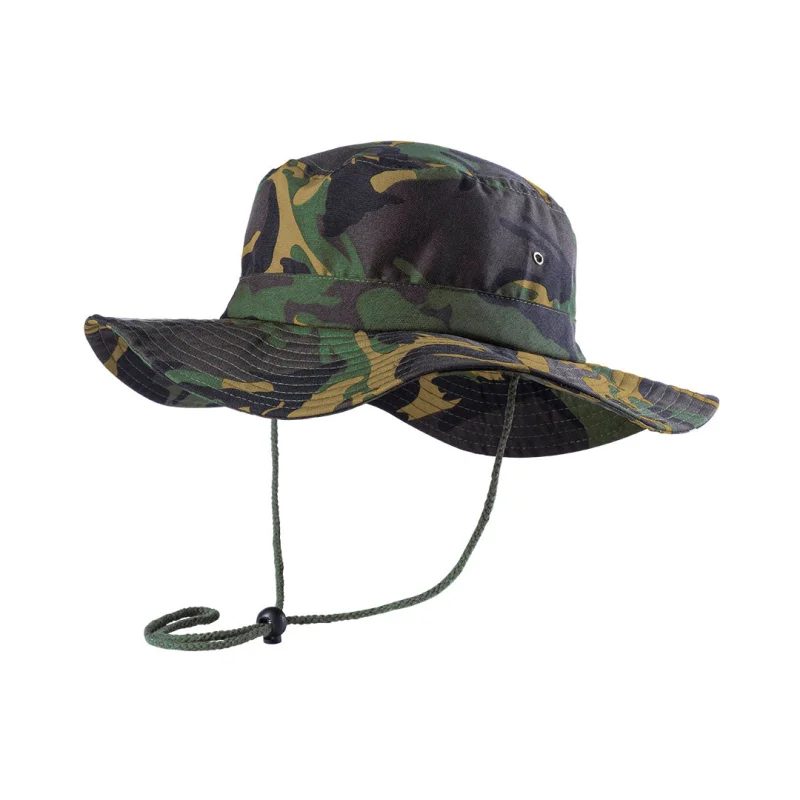 Chapeau motif camouflage en microfibre résistante DRAKEN