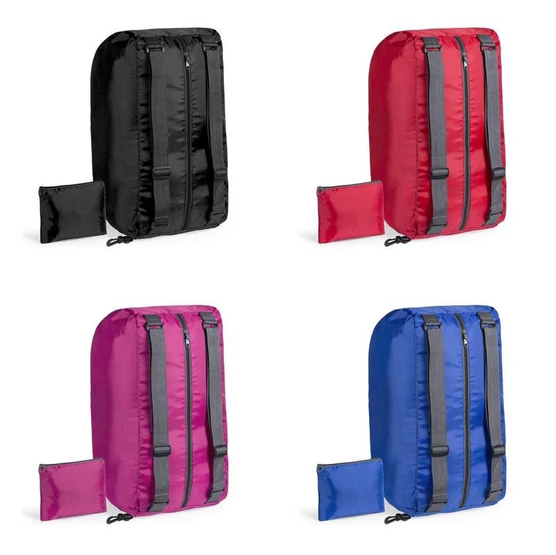 Sac à dos pliable en tissu ripstop (polyester maillé) RIBUK