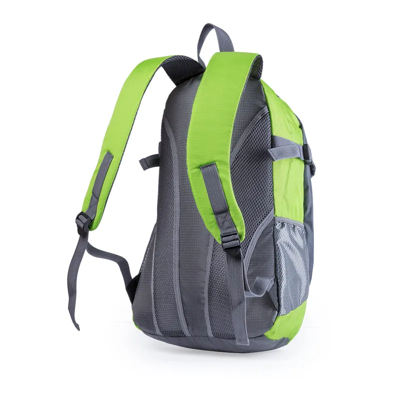 Sac à dos avec dos et bretelles rembourrées en polyester 210d en ripstop (tissu polyester maillé) DENSUL