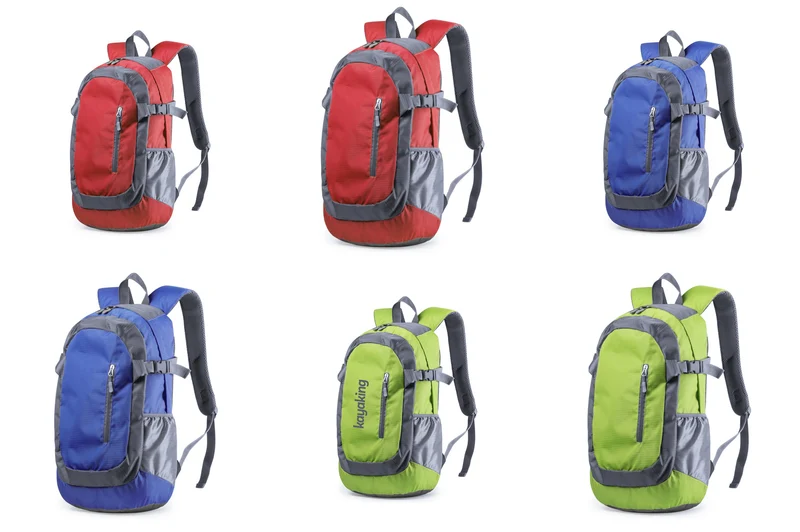 Sac à dos avec dos et bretelles rembourrées en polyester 210d en ripstop (tissu polyester maillé) DENSUL