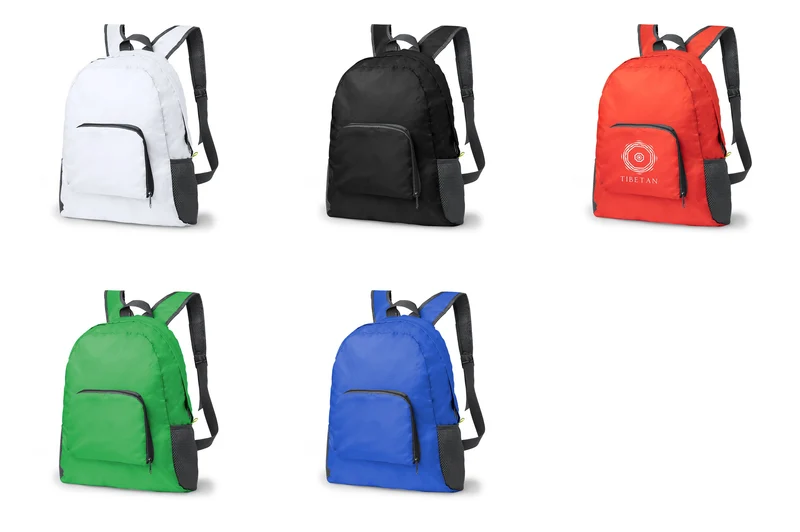 Sac à dos pliable en ripstop (polyester maillé), supporte jusqu'à 7kg MENDY