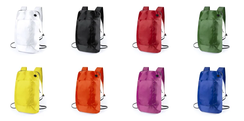 Sac à dos pliable en polyester 210d SIGNAL