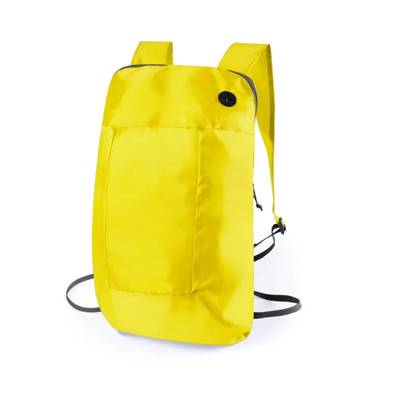 Sac à dos pliable en polyester 210d SIGNAL