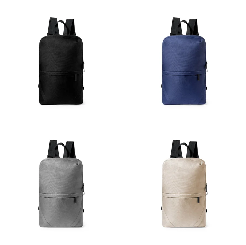 Sac à dos en polyester 600d rpet avec dos rembourré BRONUL