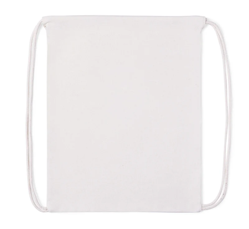 Sac à dos à cordes 100% coton 180g/m2 SERLEN