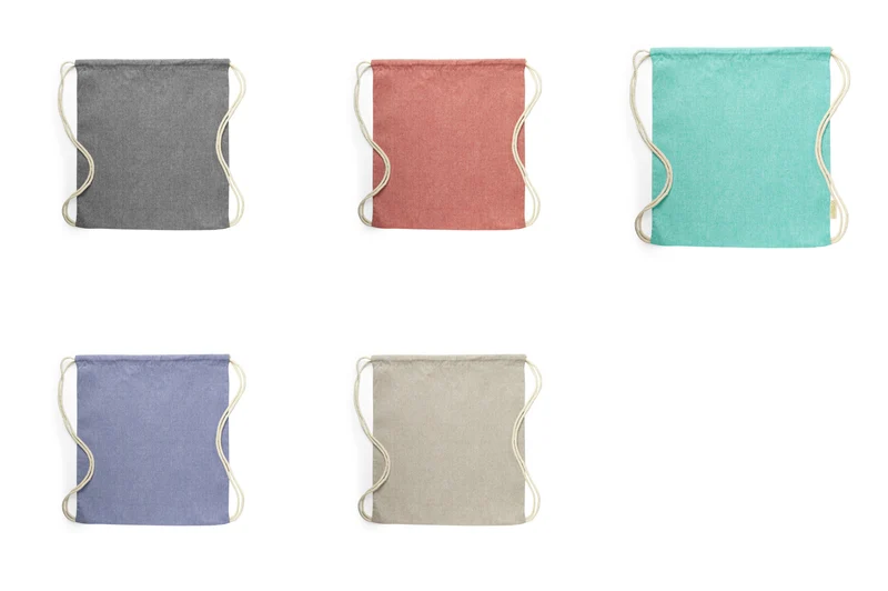Sac à dos 100 % coton recyclé 120 gr / m2 KONIM