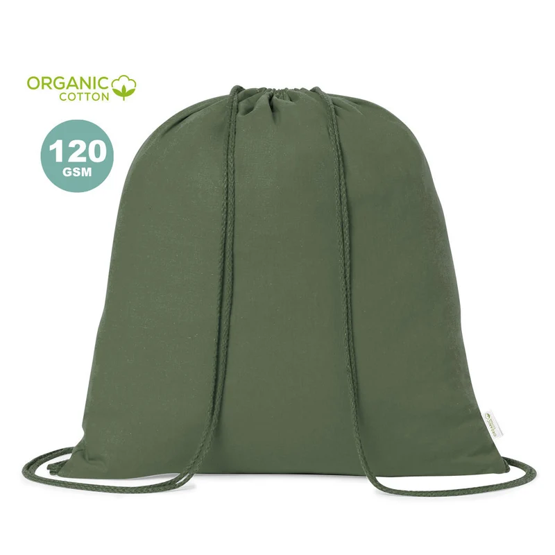 Sac à dos à cordes 100% coton biologique 120g/m2 MAZIU