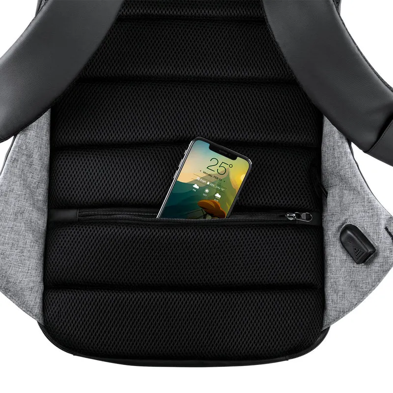 Sac à dos chargeur en polyester 1200d avec fermeture sécurité KONEIT