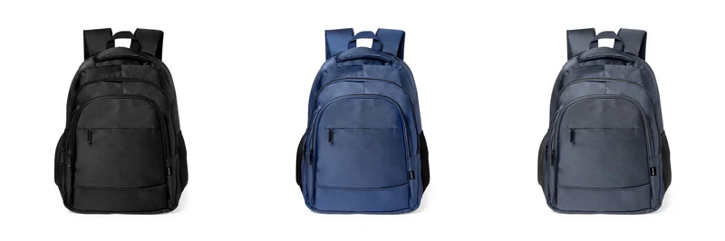 Sac à dos en nylon recyclé 420d avec dos et bretelles rembourrées LUFFIN