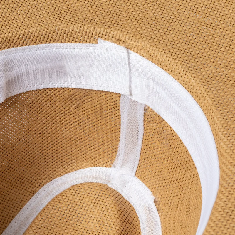Chapeau en paille de papier avec sangle intérieur réglable MULINS
