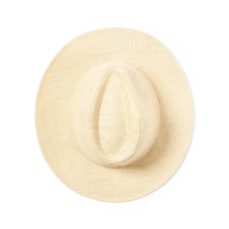 Chapeau en paille de papier avec sangle intérieur réglable MULINS