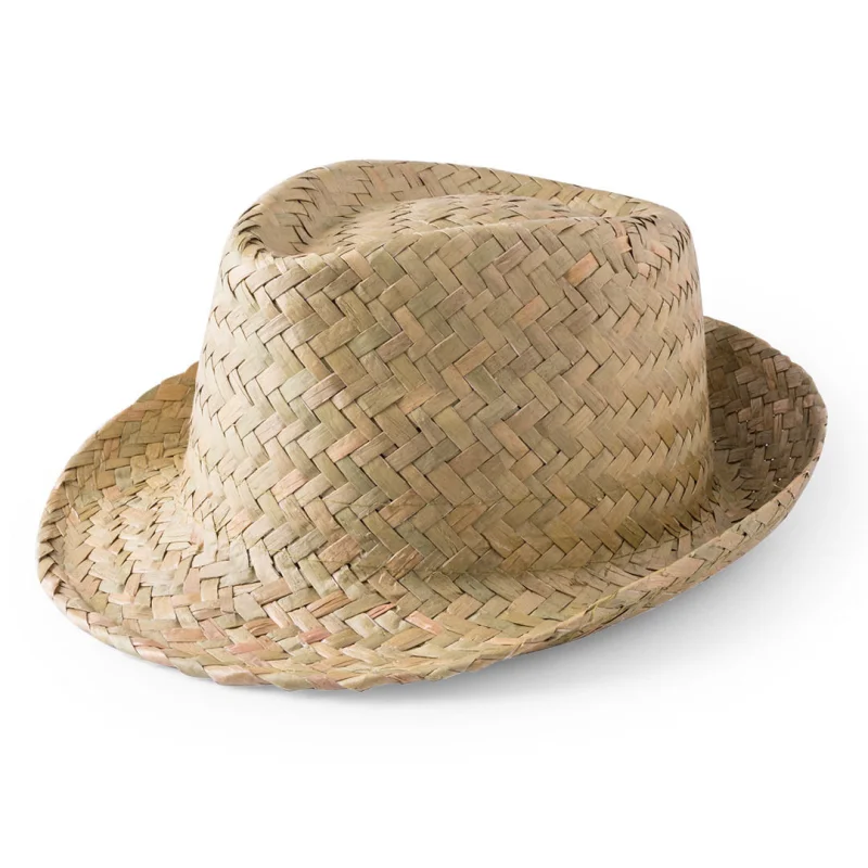 Chapeau de paille avec ruban intérieur confortable ZELIO