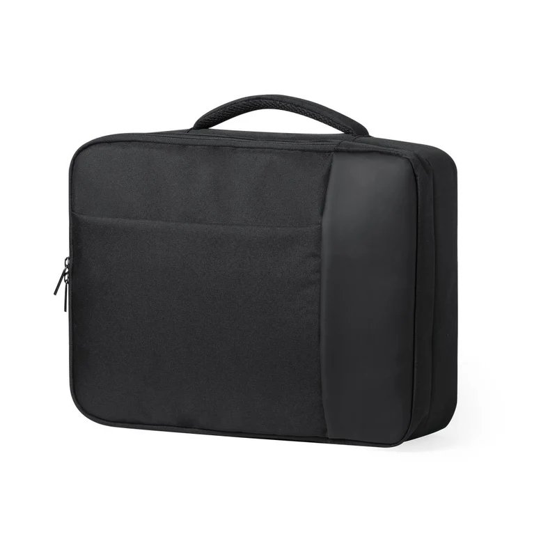 Sac à dos porte documents en polyester 300d et similicuir HURKON