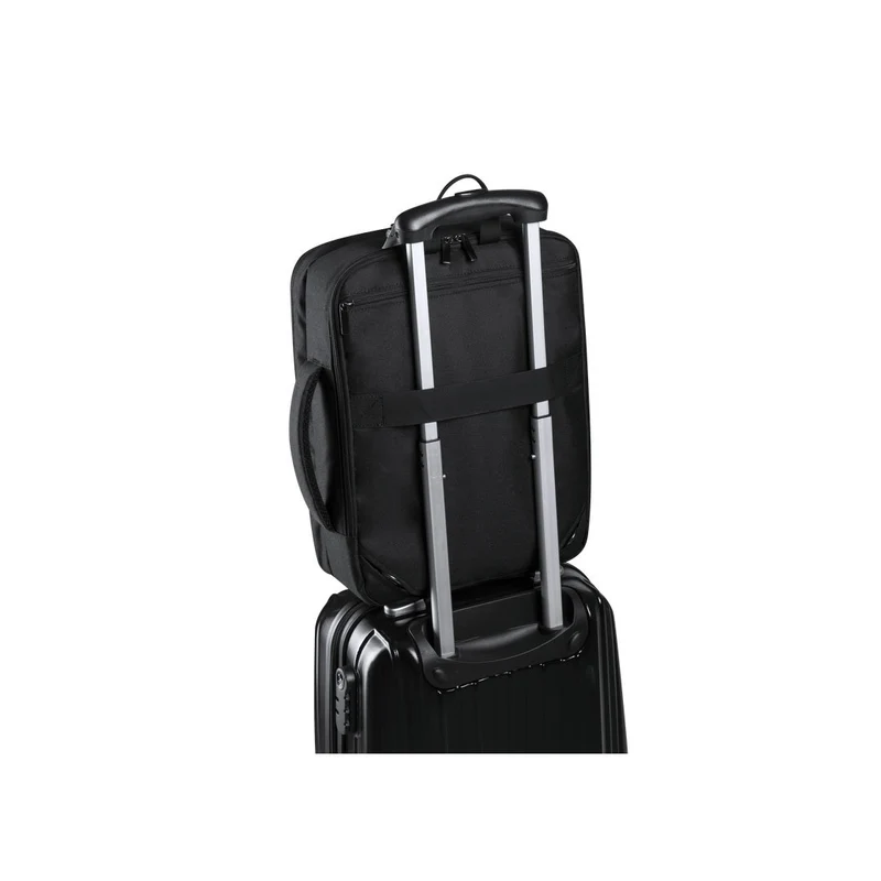 Sac à dos porte documents en polyester 300d et similicuir HURKON