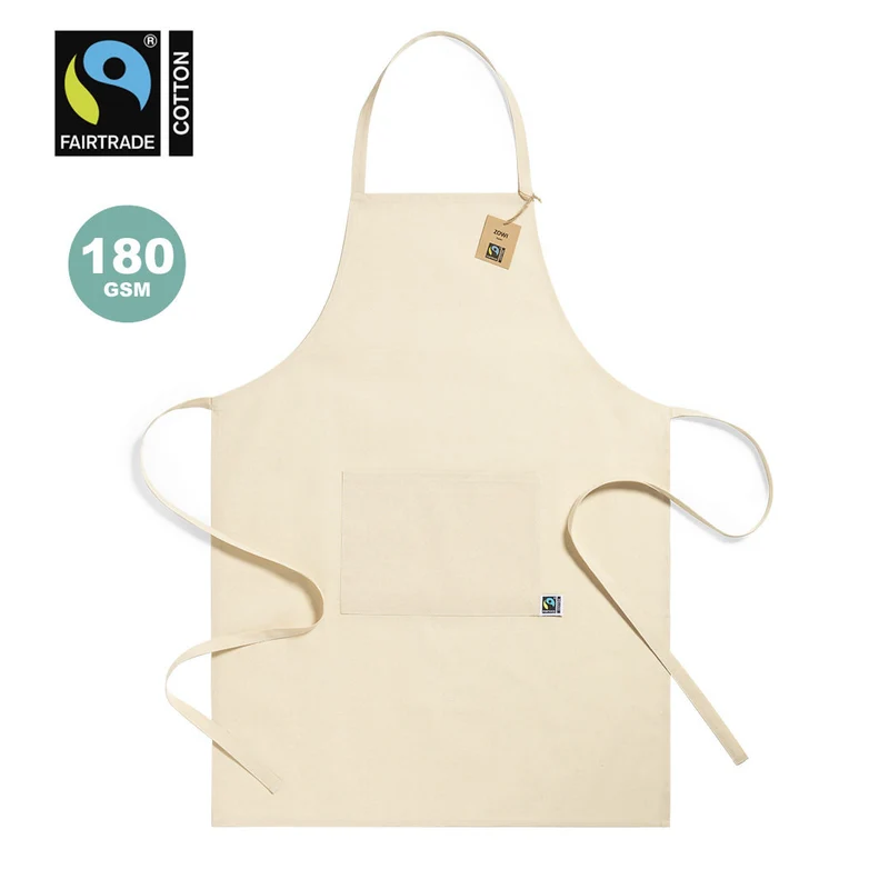 Tablier 100% coton de 180g/m2 FAIRTRADE