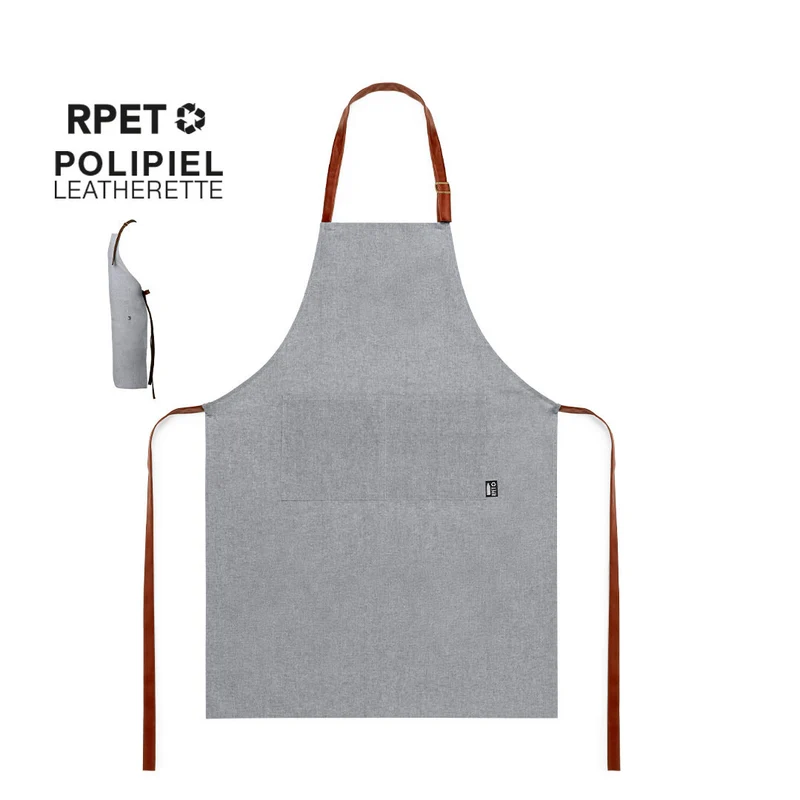 Tablier 100% Polyester et similicuir HANAKU