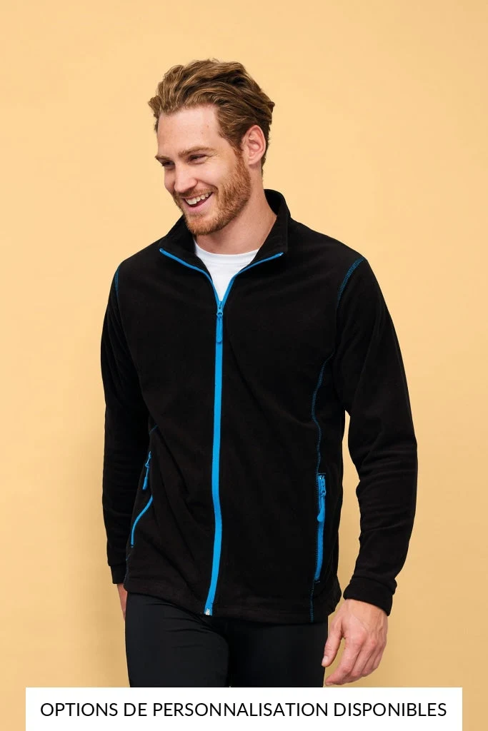 Veste micropolaire zippée homme NOVA MEN