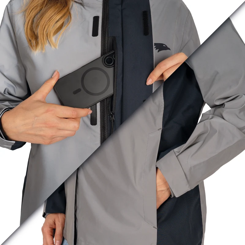 Rain Jacket - veste de pluie 100% réfléchissante et imperméable