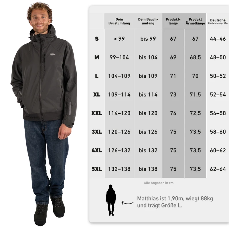 Veste Vertex - Veste technique réfléchissante pour les activités de plein air - Produit de deuxième choix