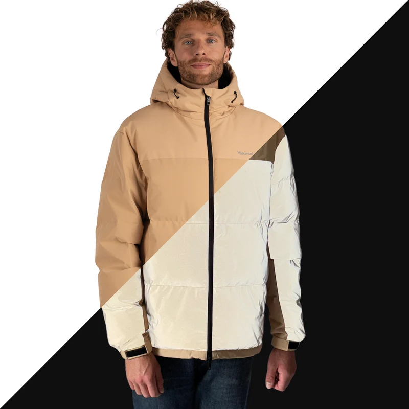 NOUVEAU : Reflective Puffer - Doudoune 100 % réfléchissante - Produit de deuxième choix