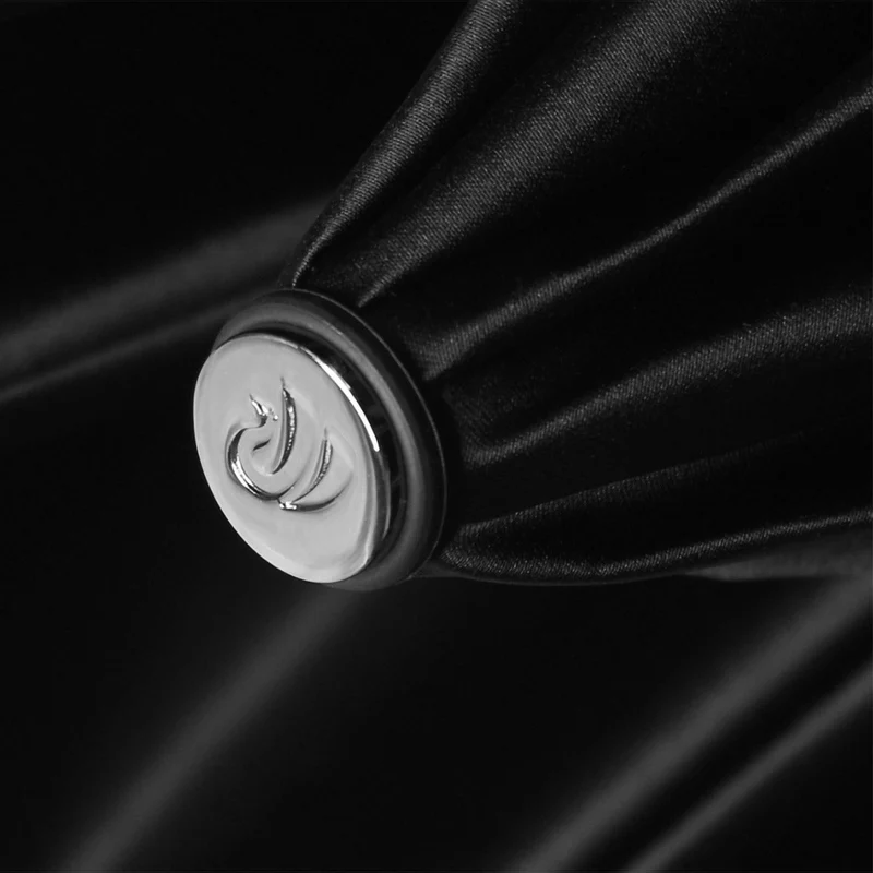 Silver Animal Head Folding Umbrella
