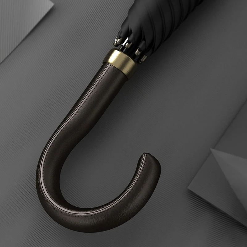Luxury Leather Handle Umbrella - OL121