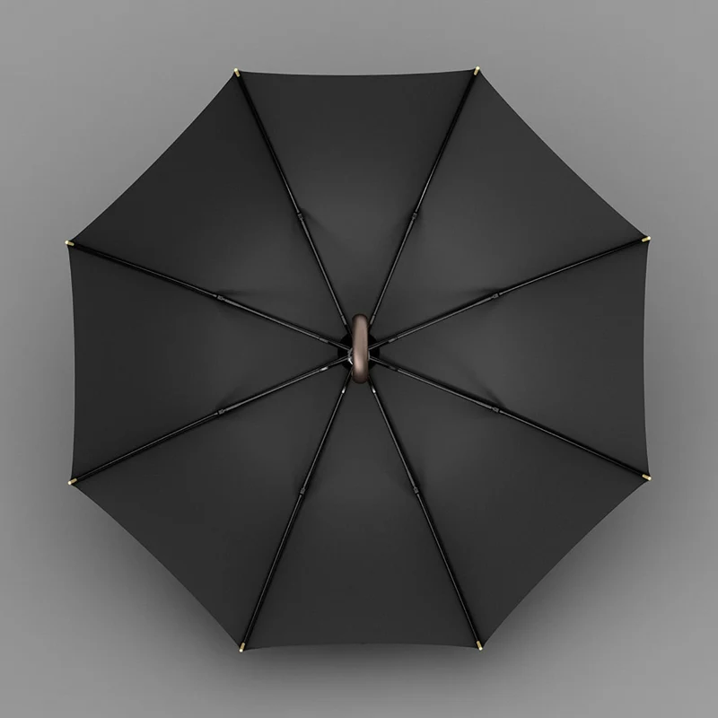 Luxury Leather Handle Umbrella - OL121