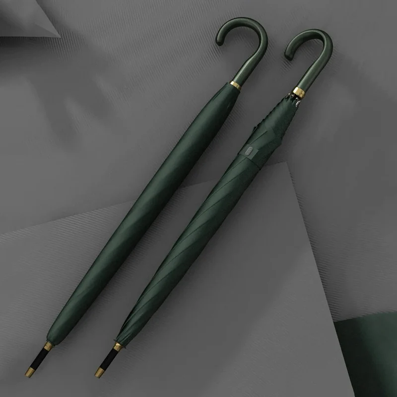 Luxury Leather Handle Umbrella - OL121